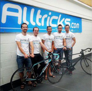 Le staff Alltricks sur les routes de l'Etape du Tour