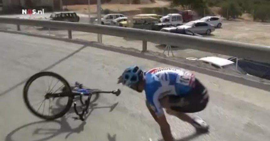 Une chute de Ryder Hesjedal sème le trouble…