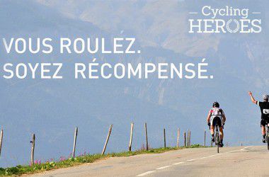 Cycling Heroes : « Vous roulez. Soyez récompensé. »