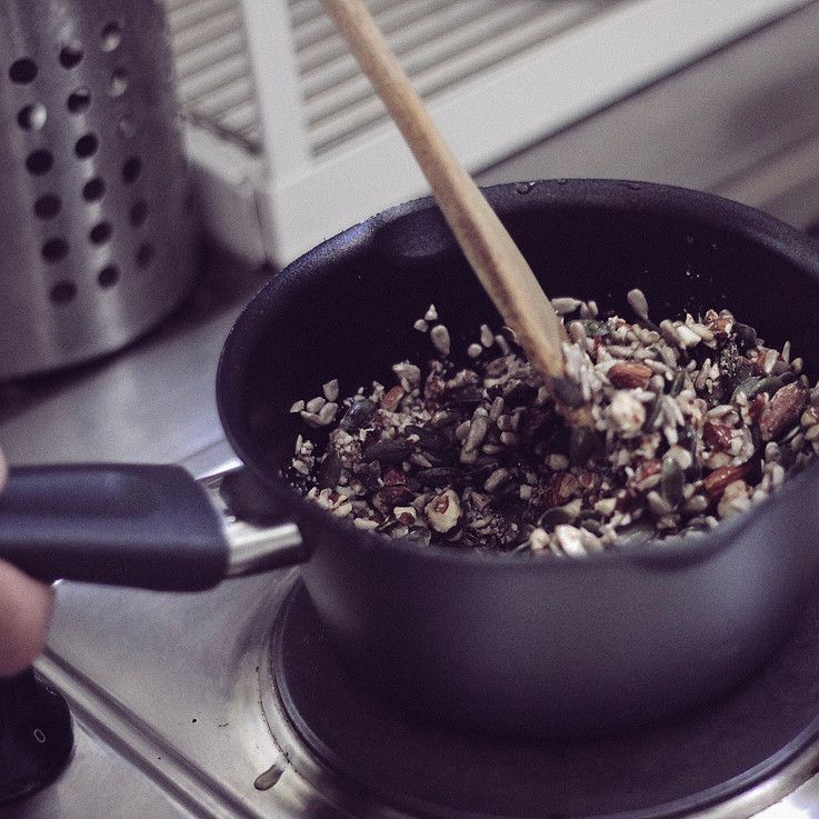 preparation barre de cereales