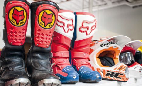 Bottes de moto vintage