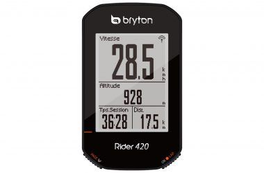 Test du Compteur GPS Bryton Rider 420