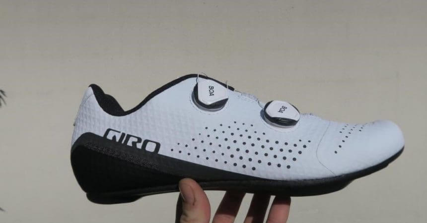 Test des chaussures de vélo de route Giro Regime